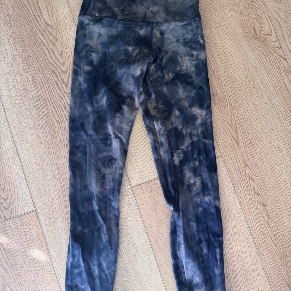lululemon athletica Black Tie-Dye Pants